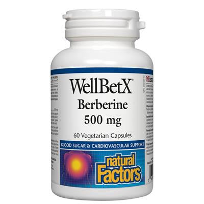 Natural Factors WellBetX 小蘗鹼素食膠囊 500mg 60粒