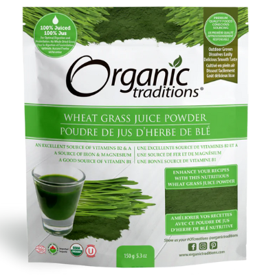 Organic Traditions 小麥草汁粉 150 克